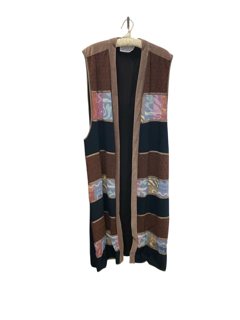 Spirit Patchwork Maxi Vest