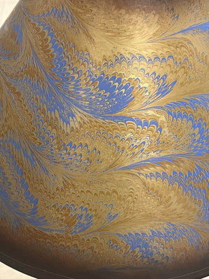 Vintage Brass Candle Stick Lamps (Pair)