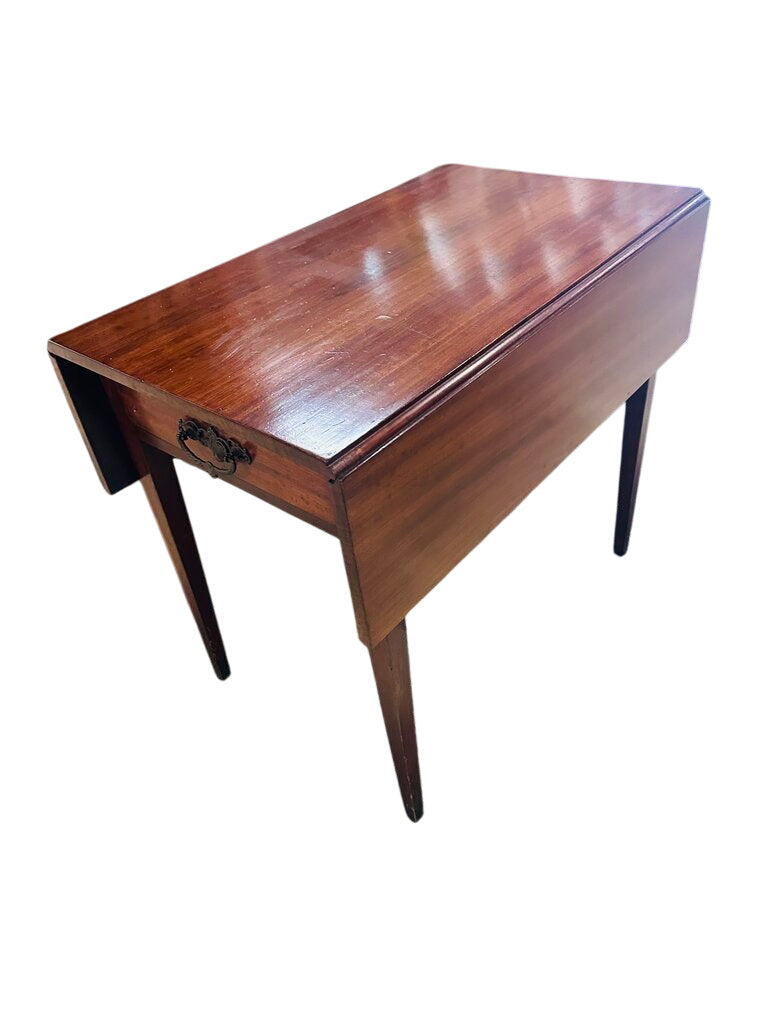 Antique Pembroke Chippendale Drop Leaf 9InchLeaves