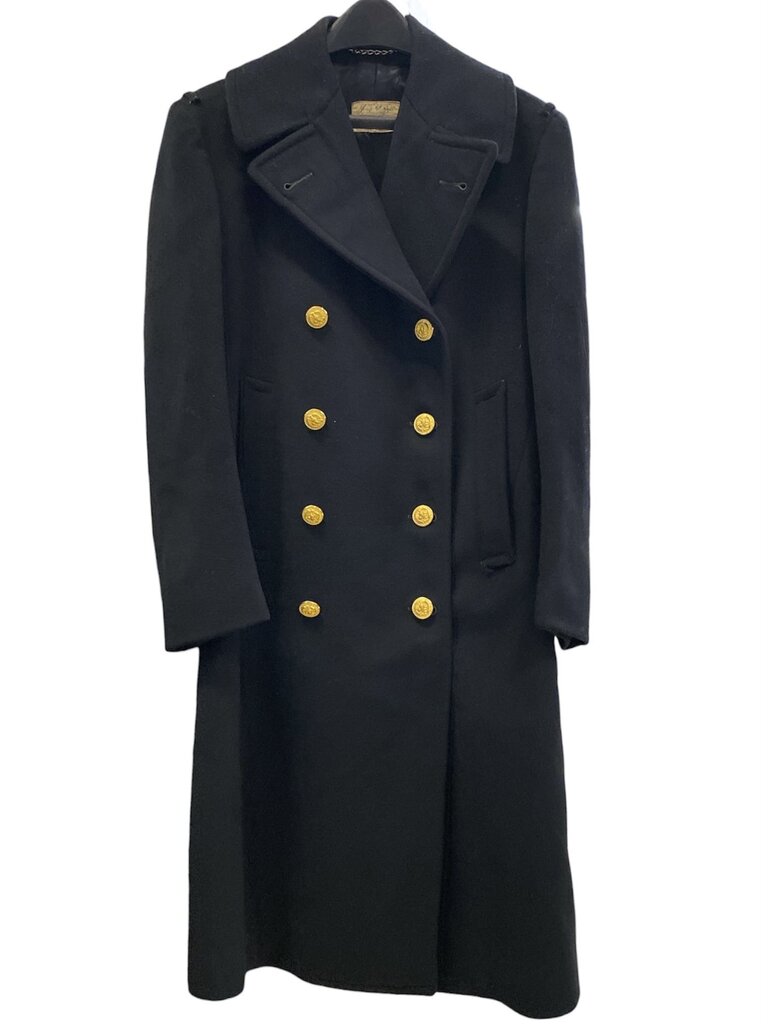 US Navy Double Breasted Bridge Coat