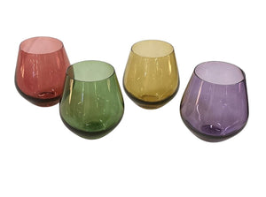 Lenox Tuscany Stemless Stemware Collection Crystal