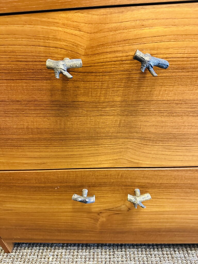 Teak Filing Cabinet 30x20x29