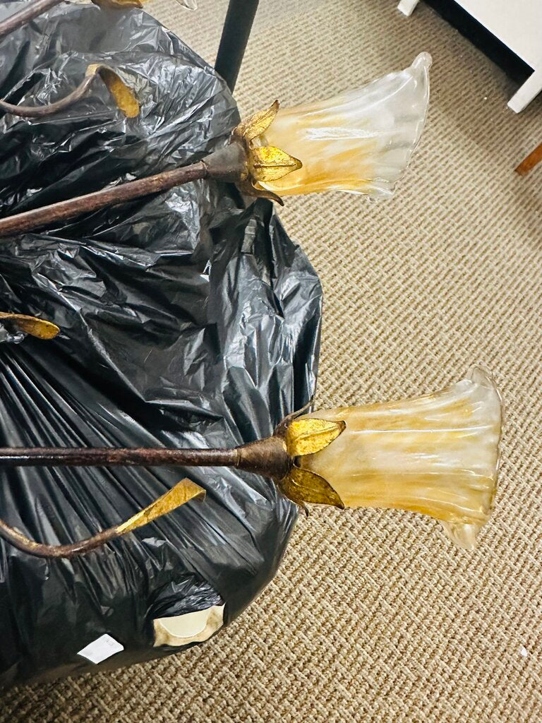 Used Bouquet of Light Chandelier Lighting Fixture