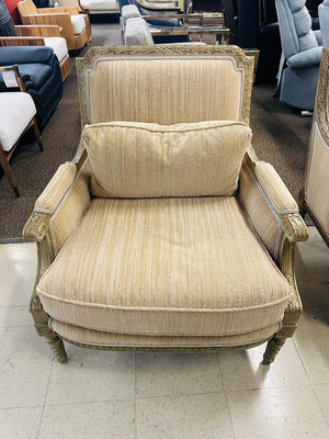 French Square Back Armchairs (pair)