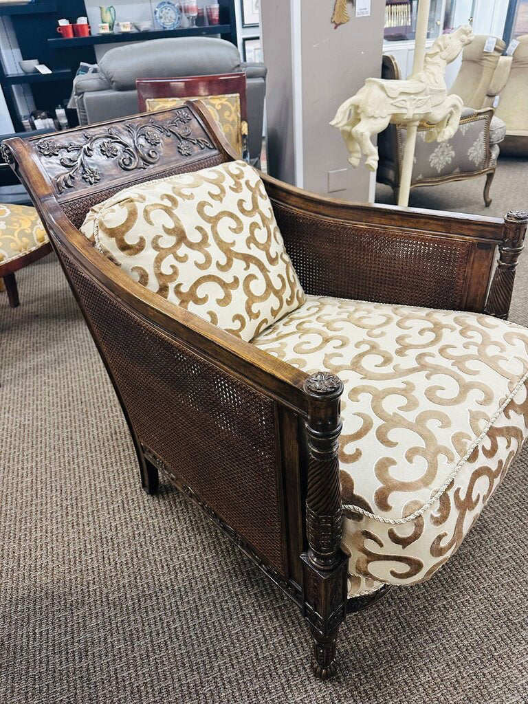 Edwardian Lounge Chairs Pair