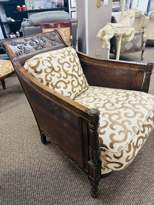 Edwardian Lounge Chairs Pair