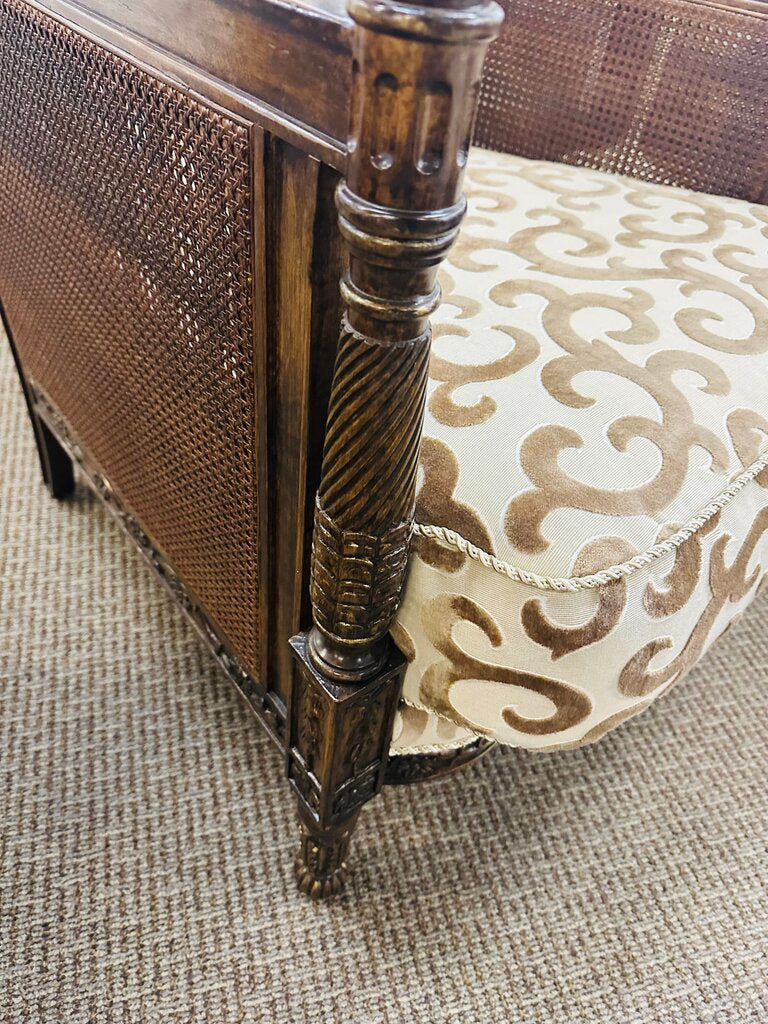 Edwardian Lounge Chairs Pair