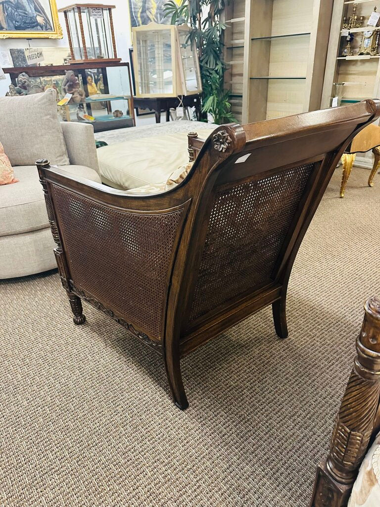 Edwardian Lounge Chairs Pair