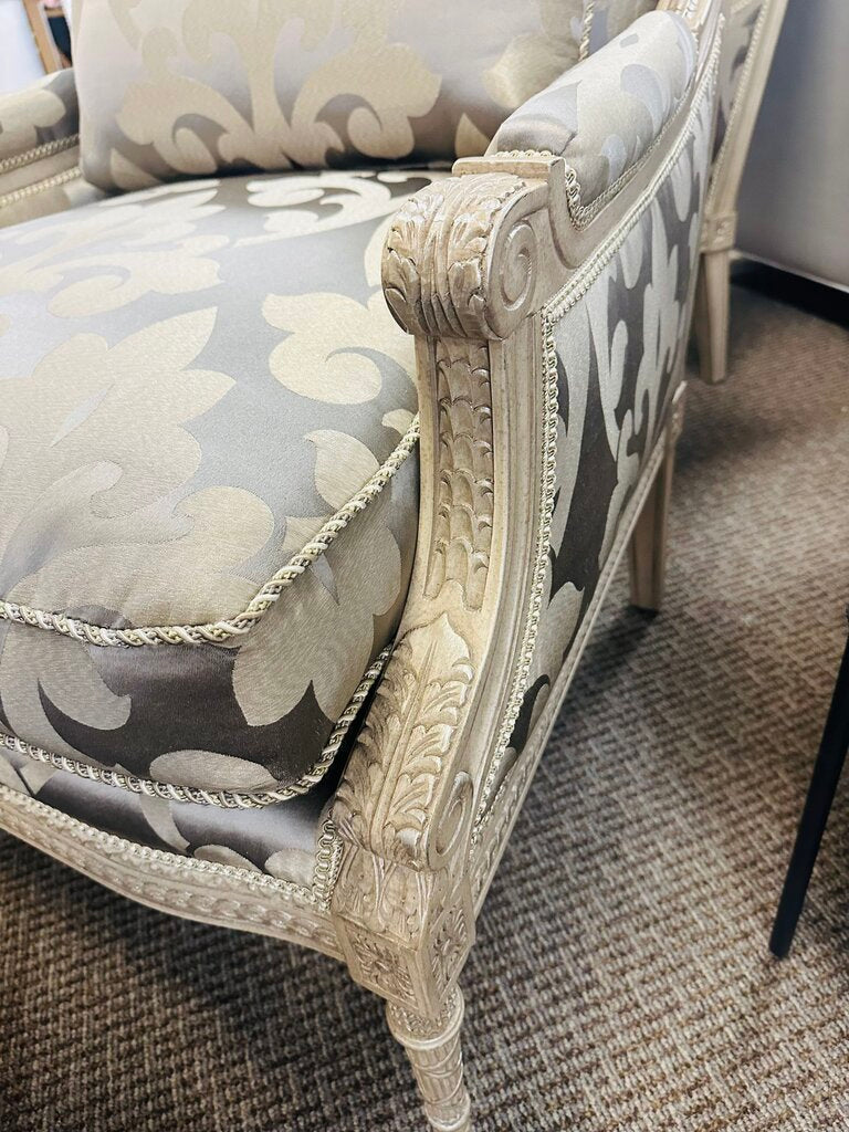 French Bergere Chairs Wood Frame