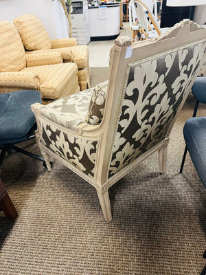 French Bergere Chairs Wood Frame