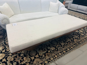 Upholstered Chaise Lounge Beige
