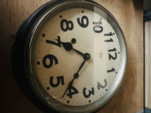 Tsurumi-Seiki Kosakusho Co Wall Clock 12"