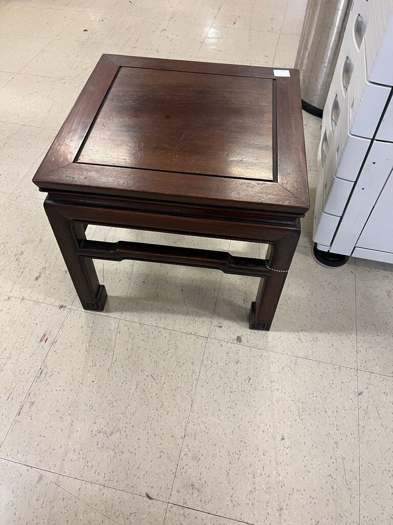 Antique Chinese Ming-Style Table 18x18x15 Inches High