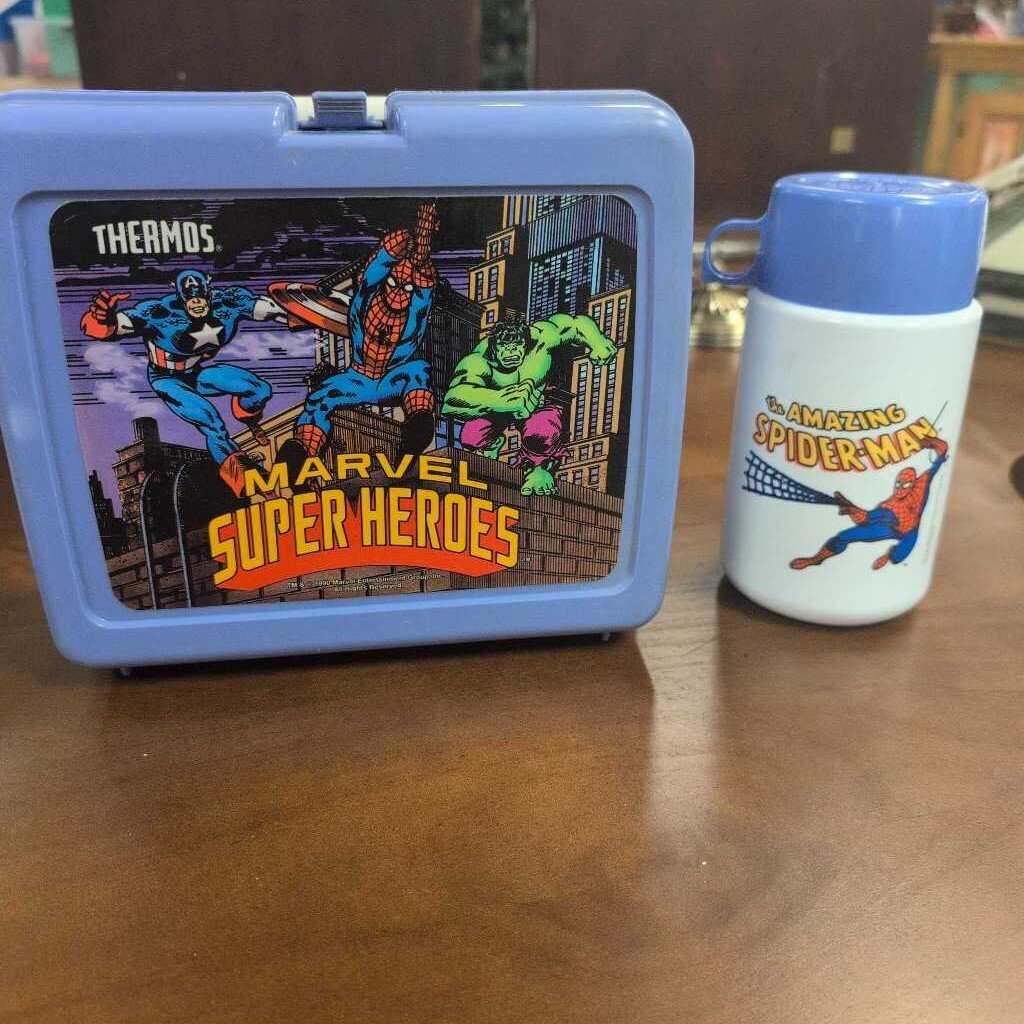 Thermos Marvel Super Hero Lunch Box Amazing Spiderman Thermos