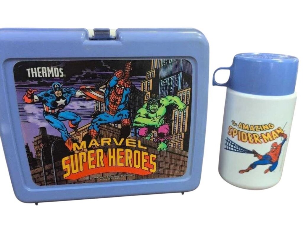 Thermos Marvel Super Hero Lunch Box Amazing Spiderman Thermos