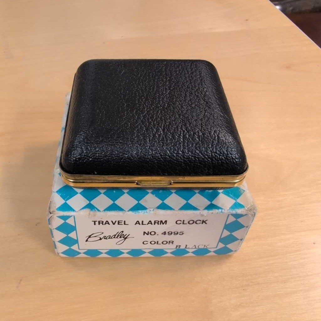 Vintage Bradley Travel Clock