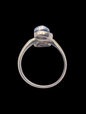 Ring 18k Yellow Gold "S" w/ Diamonds