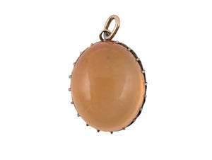 Pendant 10k Yellow Gold Jelly Opal (Large Cabochon)