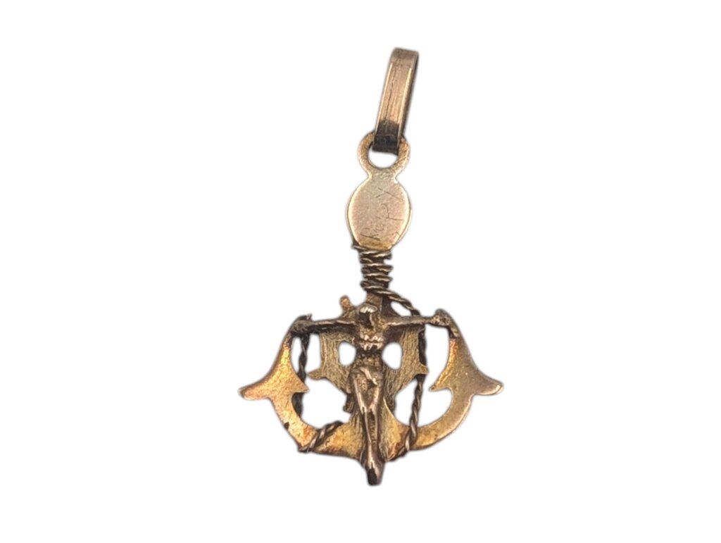 Pendant 9k Yellow Gold Anchor