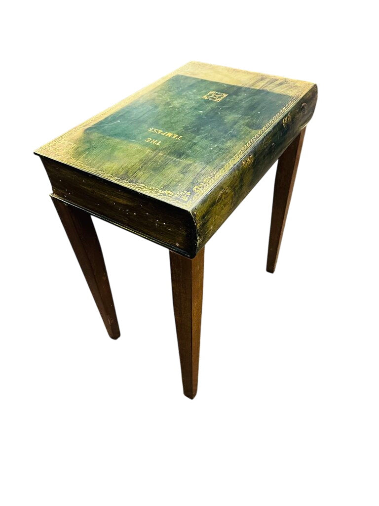 Faux-Book The Tempest SideTable Dimensions 13x21x25