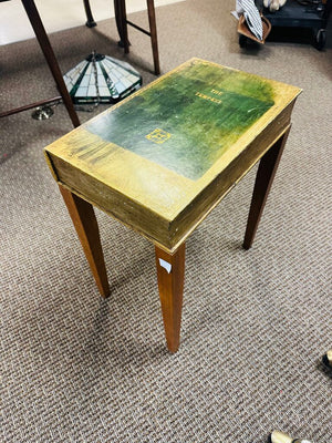 Faux-Book The Tempest SideTable Dimensions 13x21x25
