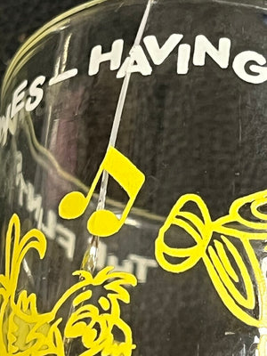 Vintage Welch's Flinstones Jelly Glasses 7 (1 Cracked)