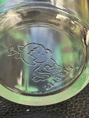 Vintage Welch's Flinstones Jelly Glasses 7 (1 Cracked)