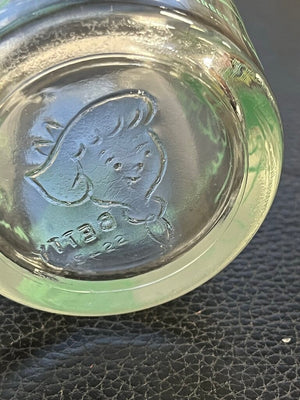 Vintage Welch's Flinstones Jelly Glasses 7 (1 Cracked)