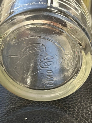 Vintage Welch's Flinstones Jelly Glasses 7 (1 Cracked)