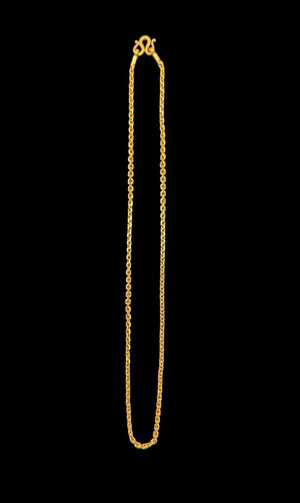 Necklace 24k Yellow Gold Chain Link