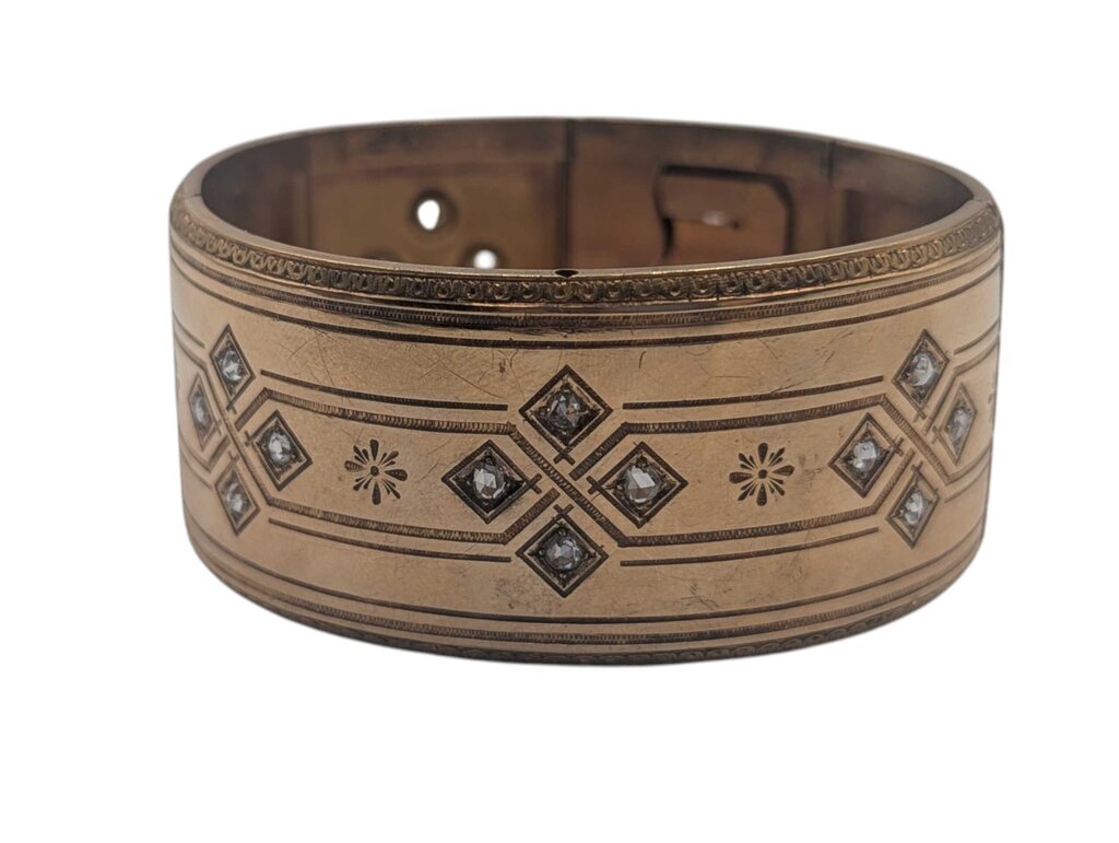 Bangle 18.98k w/ Old Cut Diamonds