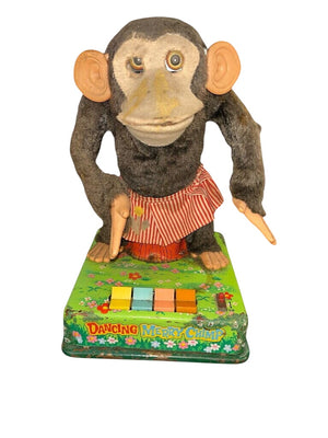 Vintage Dancing Merry Chimp 1950 Kuramochi Shoten (Needs Work)