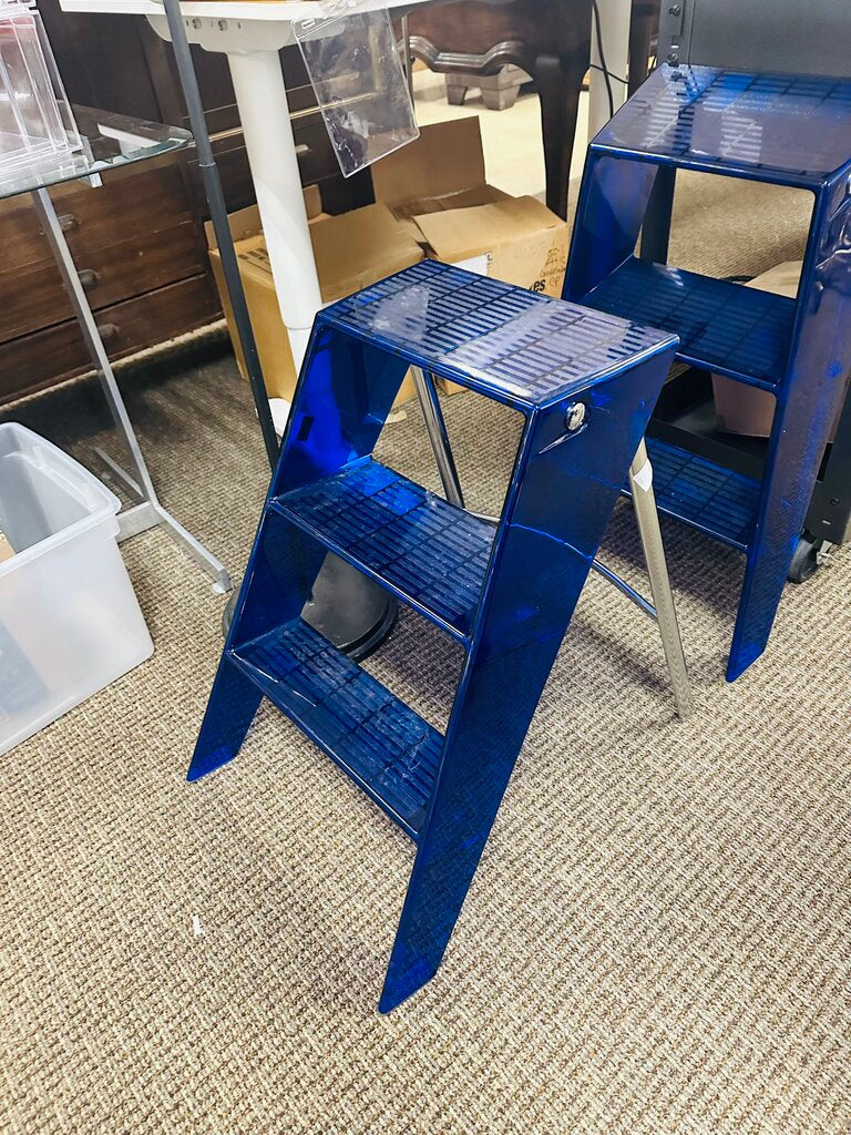 Kartell Folding Step Stool - Miss Daisy's Consignment & Auction House