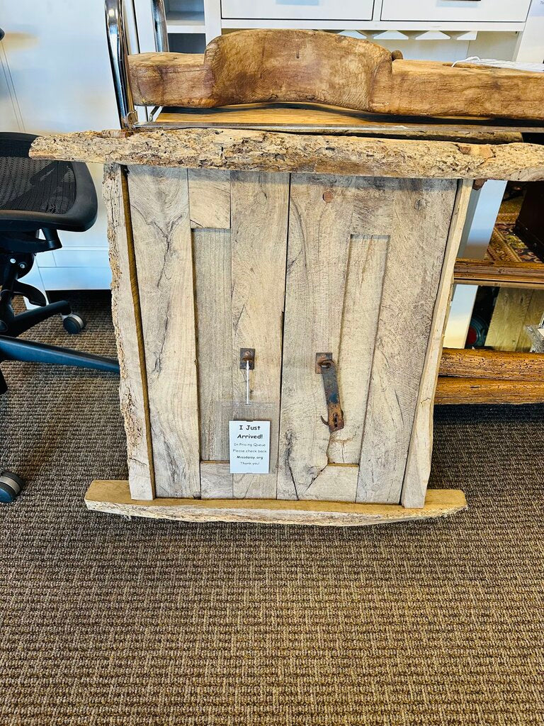 Antique Mesquite Wood Storm Doors