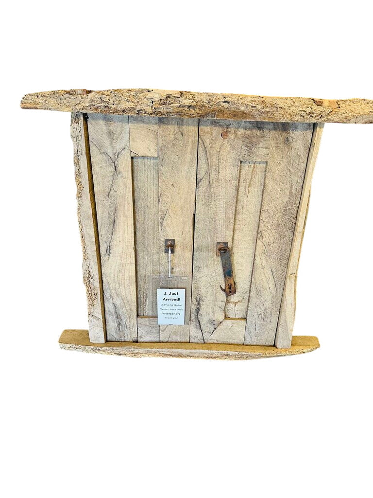 Antique Mesquite Wood Storm Doors