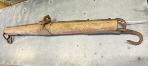 Antique Wooden Farm Scale Arm 34" W.