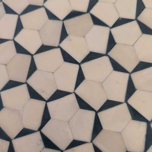 Bone Inlay Round Coffee Table 46 dia 17 high