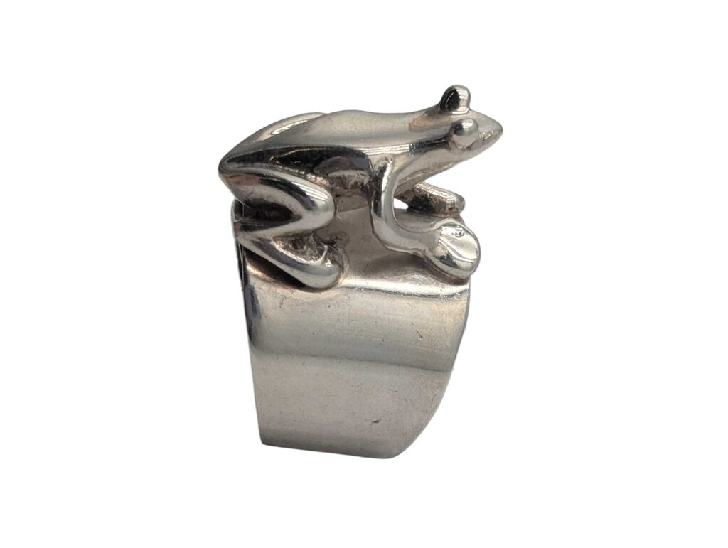 Ring Sterling Silver Frog