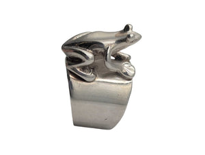 Ring Sterling Silver Frog