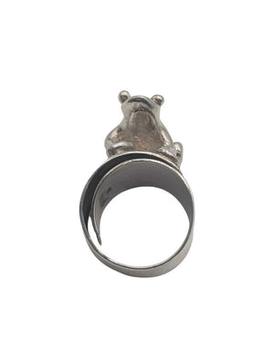 Ring Sterling Silver Frog