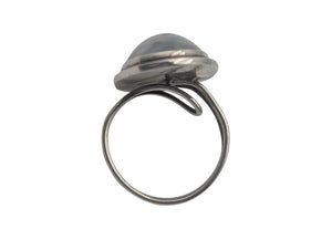Ring Silver w/ Abalone Shell