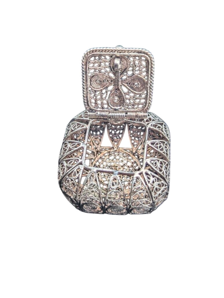 Box Filigree Sterling Silver