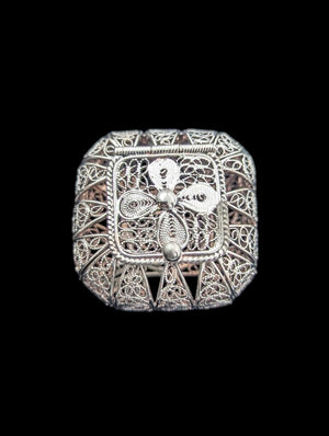 Box Filigree Sterling Silver