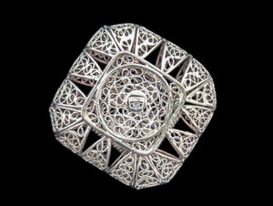 Box Filigree Sterling Silver