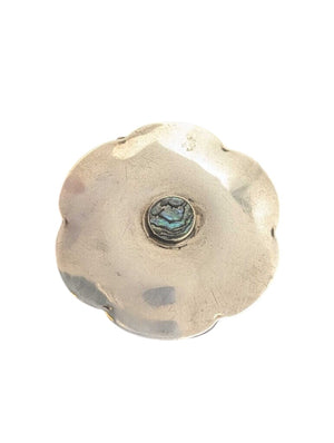 Box Sterling Silver w/ Abalone & Felt Inside