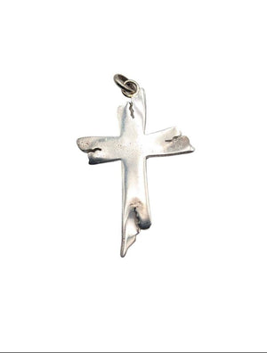 Pendant Silver & Gold Plated Cross