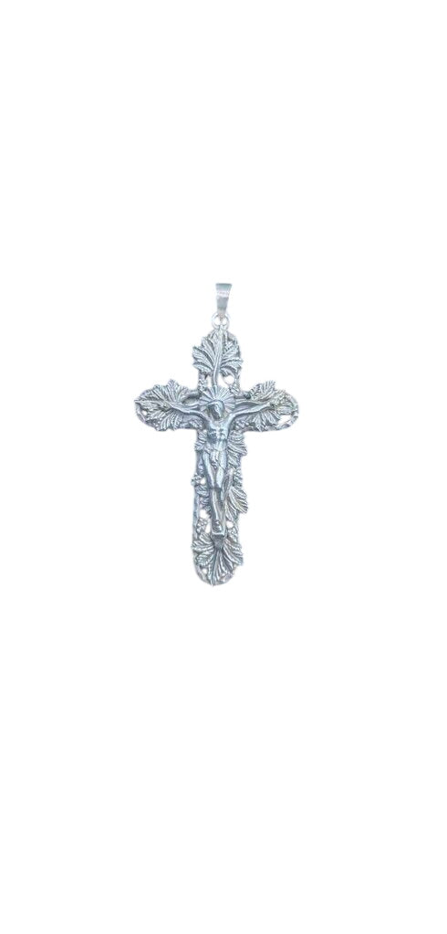 Pendant Sterling Silver Cross *Engraving on Back*
