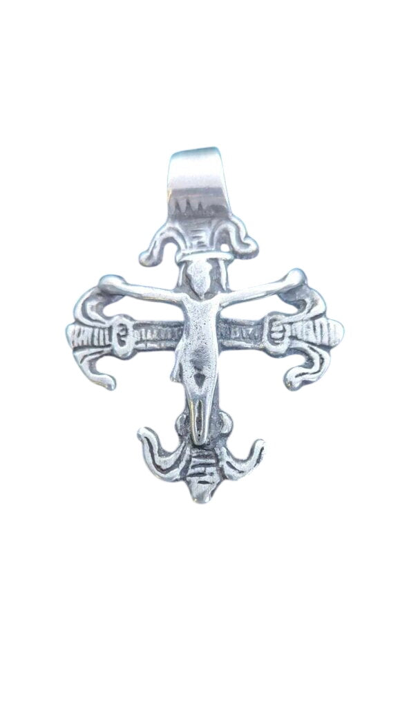 Pendant Silver Spanish Colonial Crucifix
