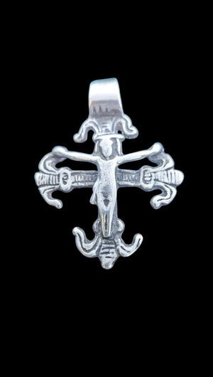 Pendant Silver Spanish Colonial Crucifix