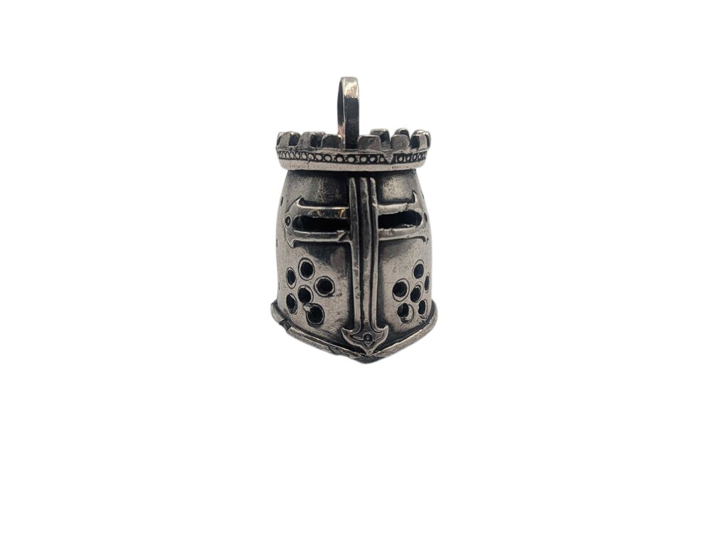 Pendant Silver Knight Helmet